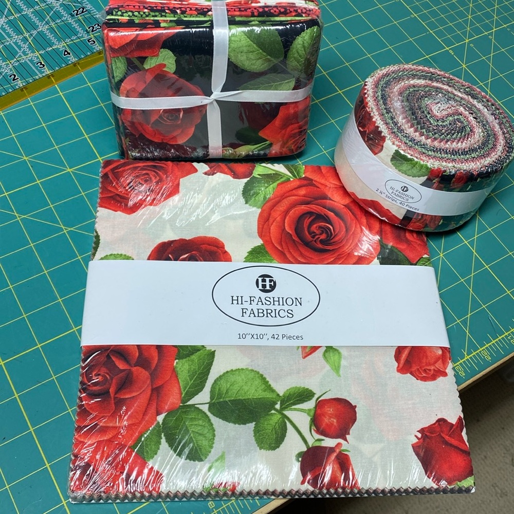 High Fashion Fabrics TT Rose Garden Bundel